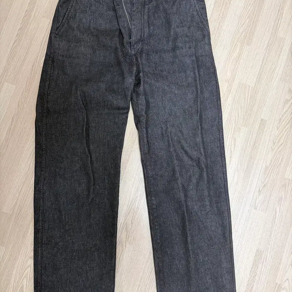 [BUNJANG] Pottery Wide Denim Black Size 3 / 포터리 와이드데님 블랙 3사이즈