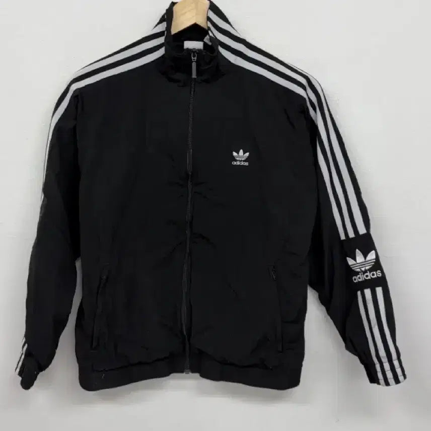 [BUNJANG] Adidas Lock-Up Track Top Windbreaker Zip-Up Jacket M / (빈티지 정품) 아디다스 락업 트랙탑 윈드브레이커 집업 자켓 M