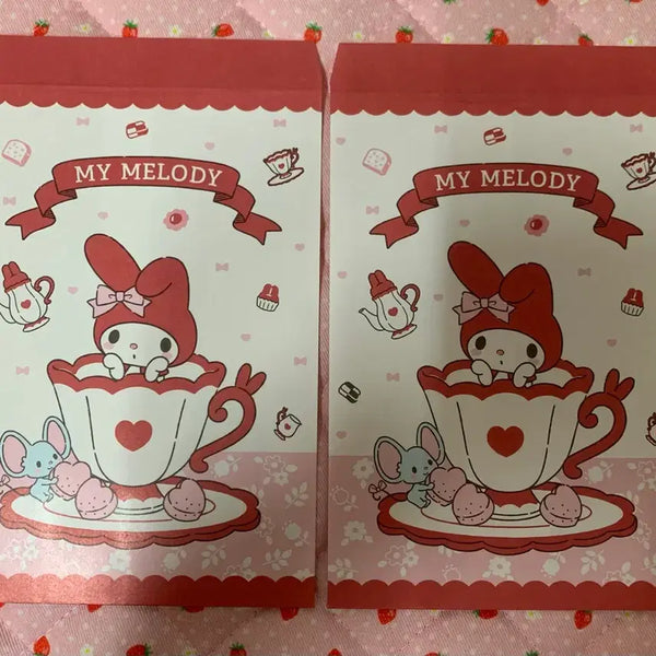 [BUNJANG] Sanrio My Melody Red Envelope Set / 빨간 마이멜로디 봉투 세트