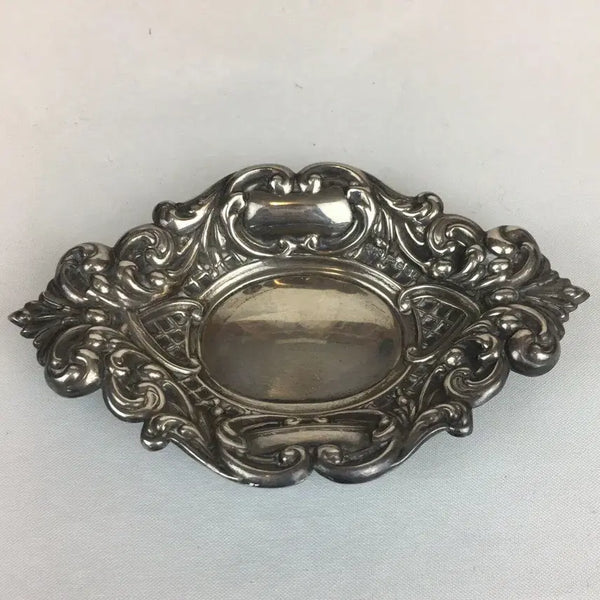 [BUNJANG] Antique Sterling Silver Bonbon Tray / 영국 앤틱 실버 봉봉 트레이