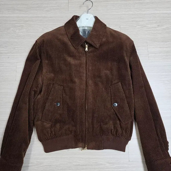 [BUNJANG] Tngt Corduroy Swing Top Jacket Brown / 티엔지티 tngt 코듀로이 스윙탑자켓 브라운 95