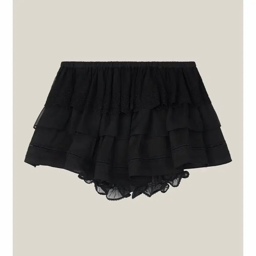 [BUNJANG] Thetis Petunia Skirt Black / [새상품] 더티스 페튜니아 스커트 블랙