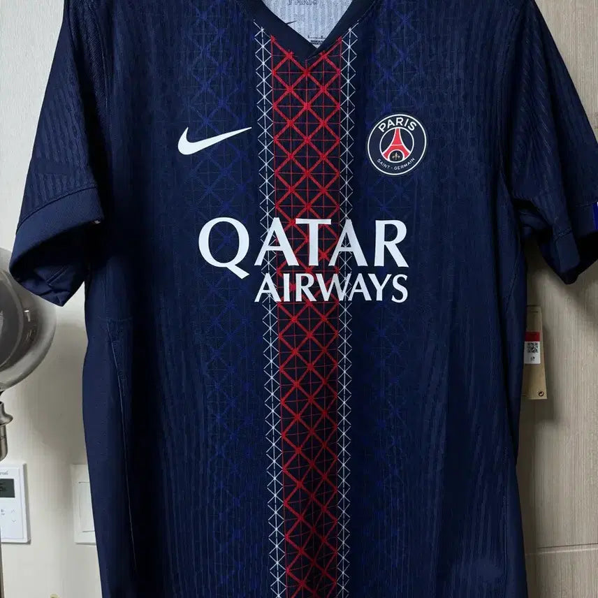 [BUNJANG] Paris Saint-Germain 2025-26 Home Authentic Jersey - Large (Overseas Fit) / Psg 파리생제르망 25-26 home adv 해외L