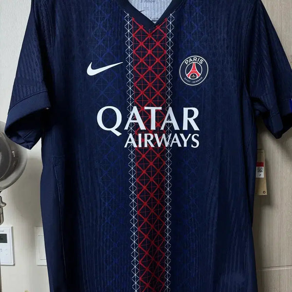[BUNJANG] Paris Saint-Germain 2025-26 Home Authentic Jersey - Large (Overseas Fit) / Psg 파리생제르망 25-26 home adv 해외L
