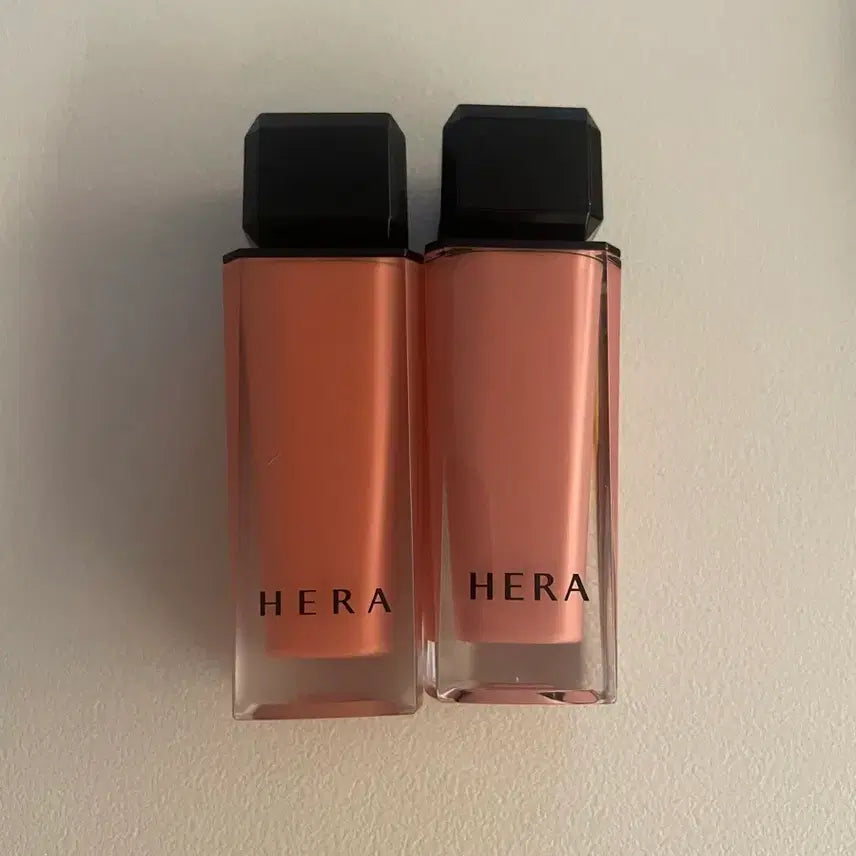 [BUNJANG] Hera Lip Tint Bundle (Lingerie, Peach Chic) / 헤라 립 틴트 2개 묶음 란제리 피치시크