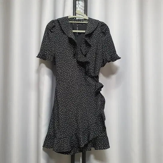 [BUNJANG] RAIVE Dot Frill Dress / RAIVE 레이브 도트 프릴 원피스 레드벨벳 슬기 드레스