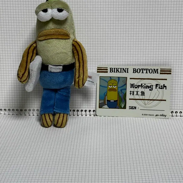 [BUNJANG] SpongeBob SquarePants Resident Keychain / 스펀지밥 주민 키링