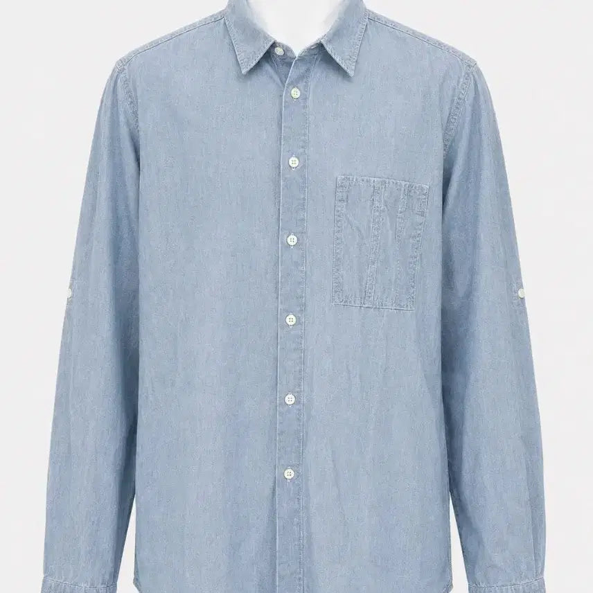 [BUNJANG] A.P.C. Light Blue Denim Shirt / 아페쎄 데님 셔츠