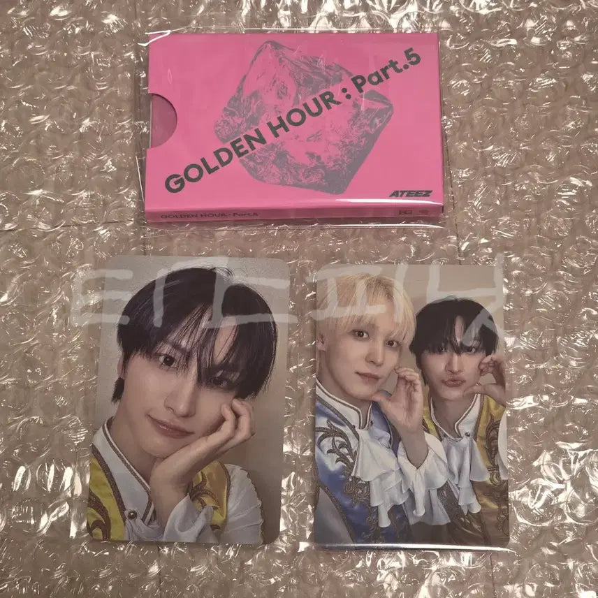[BUNJANG] ATEEZ Yunhwa & Seonghwa Unit Photocard Bundle / 에이티즈 ATEEZ 호화즈 yunhwa 큐티즈 cuteez 성화 seonghwa 윤호 yunho 유닛 포카 poca + 성화 개인 포카