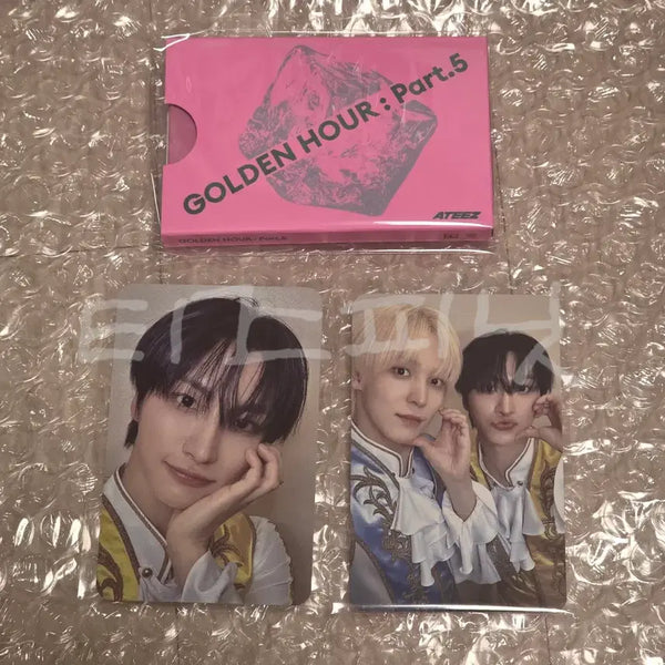 [BUNJANG] ATEEZ Yunhwa & Seonghwa Unit Photocard Bundle / 에이티즈 ATEEZ 호화즈 yunhwa 큐티즈 cuteez 성화 seonghwa 윤호 yunho 유닛 포카 poca + 성화 개인 포카
