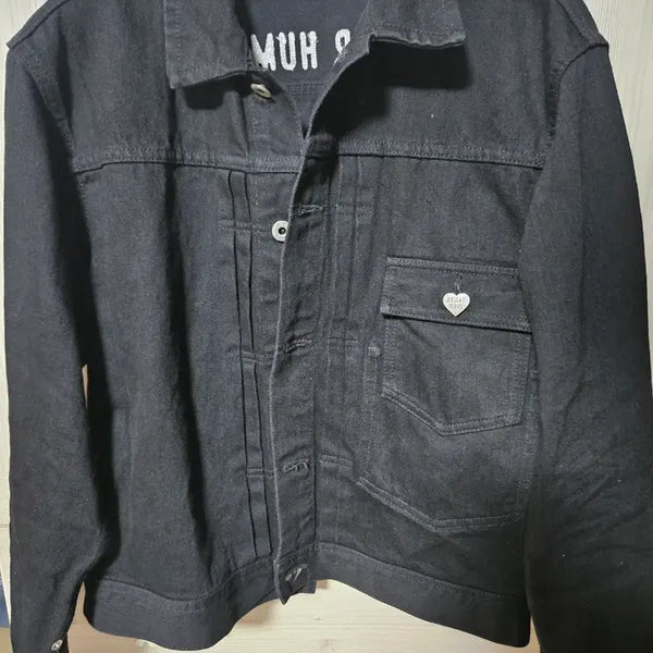 [BUNJANG] Human Made Undercover Denim Jacket Black / 휴먼메이드 언더커버 데님 자켓 블랙