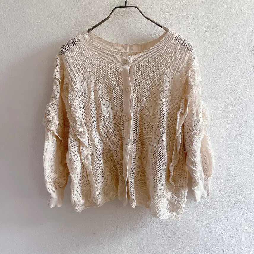 [BUNJANG] Samansa Mos2 Linen Cardigan / 55,66) 사만사모스2 린넨 가디건