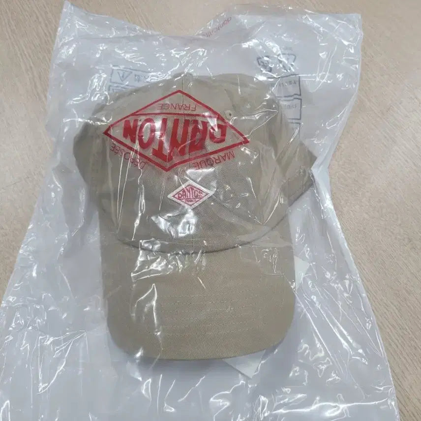 [BUNJANG] DANTON Cotton Twill Ball Cap Beige Unisex / 단톤 볼캡 모자 베이지
