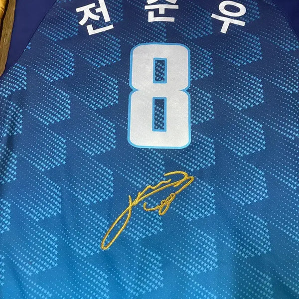 [BUNJANG] Jeon Jun-woo 2017 All-Star Signed Embroidered Baseball Jersey / 2017년도 올스타전 전준우 싸인자수 유니폼