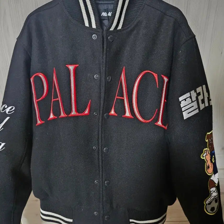 [BUNJANG] Palace Seoul 1st Varsity Jacket / 팔라스 서울 1st 바시티 자켓