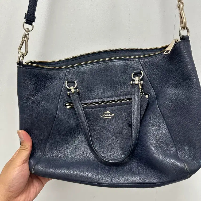 [BUNJANG] Coach Women's Leather Tote Bag / [만원빈티지 최저가]코치 여성 가죽 토트백