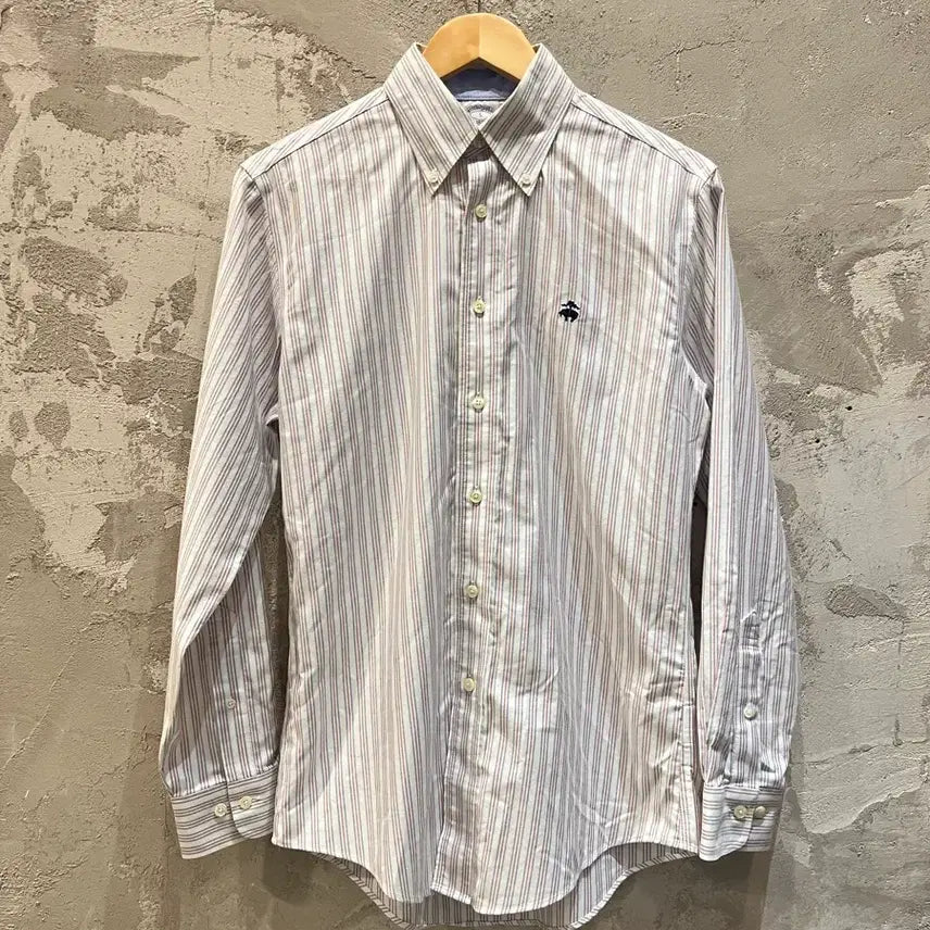 [BUNJANG] Brooks Brothers Striped Shirt / (S)브룩스브라더스 스트라이프 셔츠