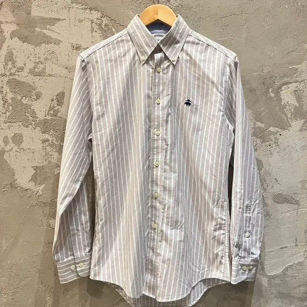 [BUNJANG] Brooks Brothers Striped Shirt / (S)브룩스브라더스 스트라이프 셔츠