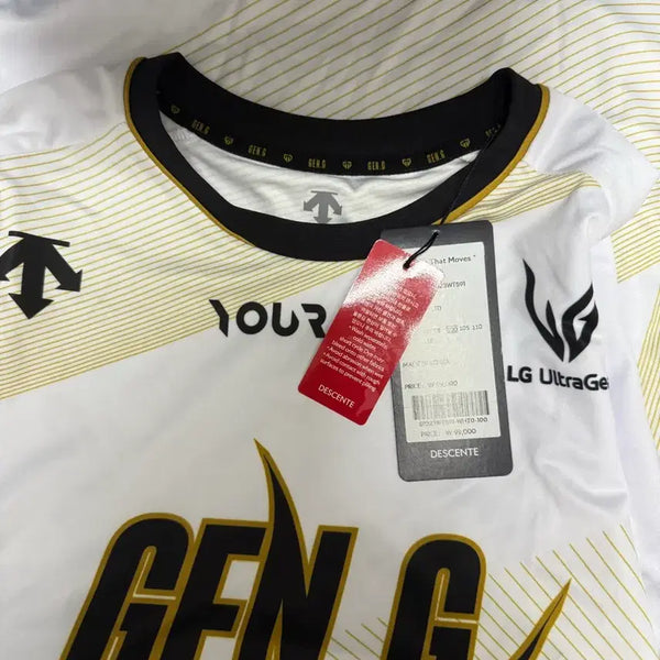 [BUNJANG] Gen.G Worlds Jersey Size 100 / 젠지 월즈 유니폼
