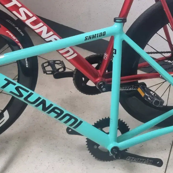 [BUNJANG] Tsunami Mint/Red Wine Fixed Gear Bicycle / 쓰나미 2대 판매/대차/교신 합니다 검색어:엔진11 픽시 언노운