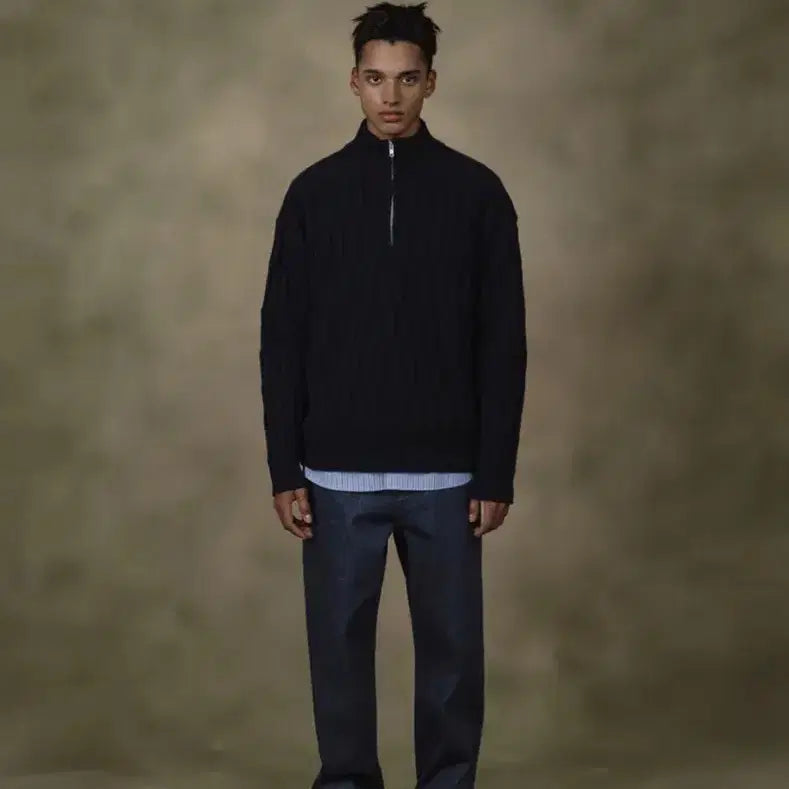 [BUNJANG] Shutter First Edition Dark Blue Denim Pants Size S / 셔터 퍼스트에디션 데님 다크블루 s사이즈