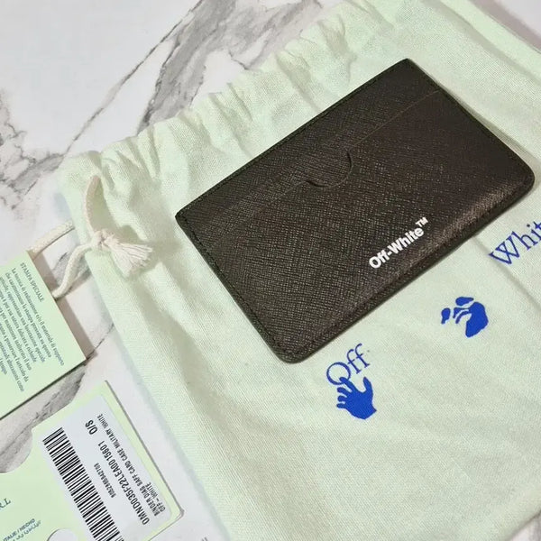 [BUNJANG] Off-White Binder Card Wallet Case Black / (정품) 오프화이트 바인더 카드 지갑 케이스 블랙