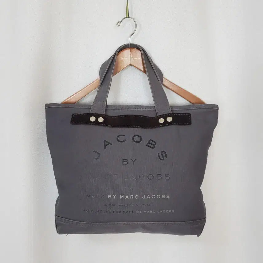 [BUNJANG] Michael Kors Wash Gray Canvas Shopper Bag / 마이클코어스 쇼퍼백 가방