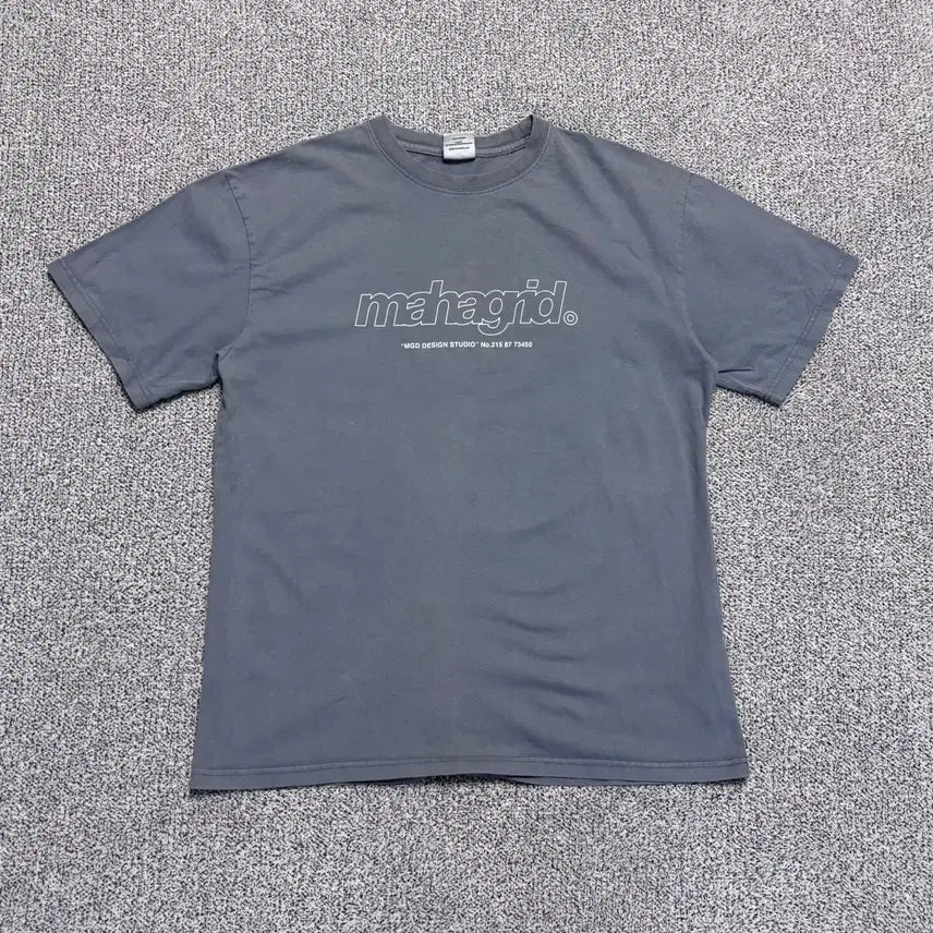 [BUNJANG] Mahagrid Third Logo Short-Sleeve T-Shirt / M 마하그리드 서드로고 반팔 티셔츠 0825