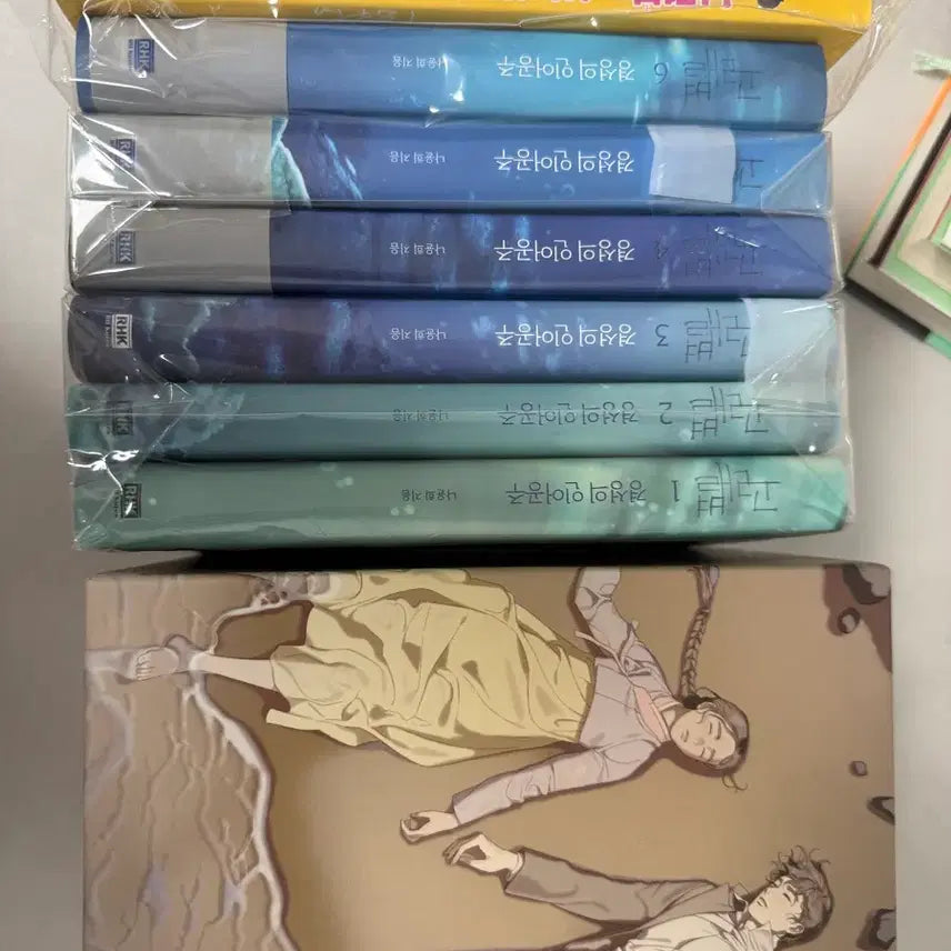 [BUNJANG] Goraebyeol Complete Set First Edition with Box / 고래별 전권 초판 박스포함