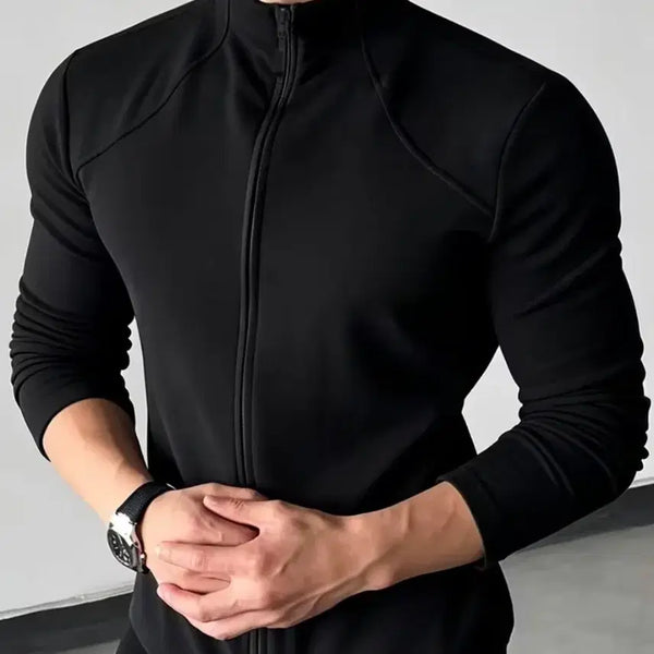 [BUNJANG] Black Zip-Up Hoodie L / 검정 집업