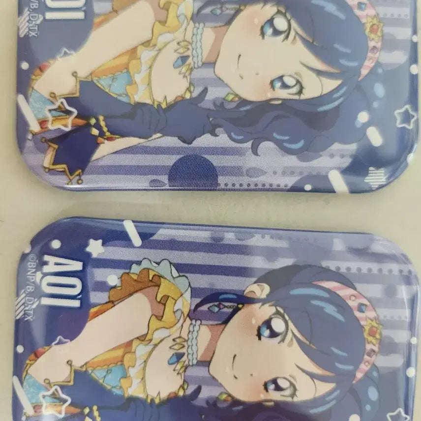 [BUNJANG] Aikatsu Aoi Square Can Badge / 아이카츠 아오이 스퀘어 캔배지 판매