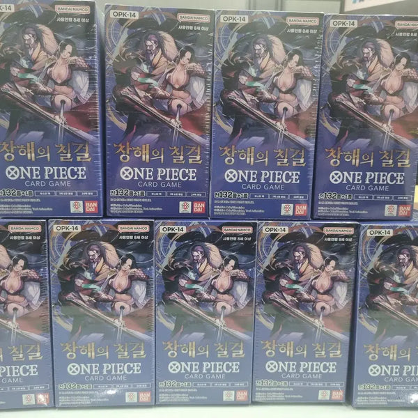 [BUNJANG] One Piece Card Game Romance Dawn - 9 Boxes / [슈링크O] 원피스카드 14탄 OP-14 창해의 칠걸 6박스