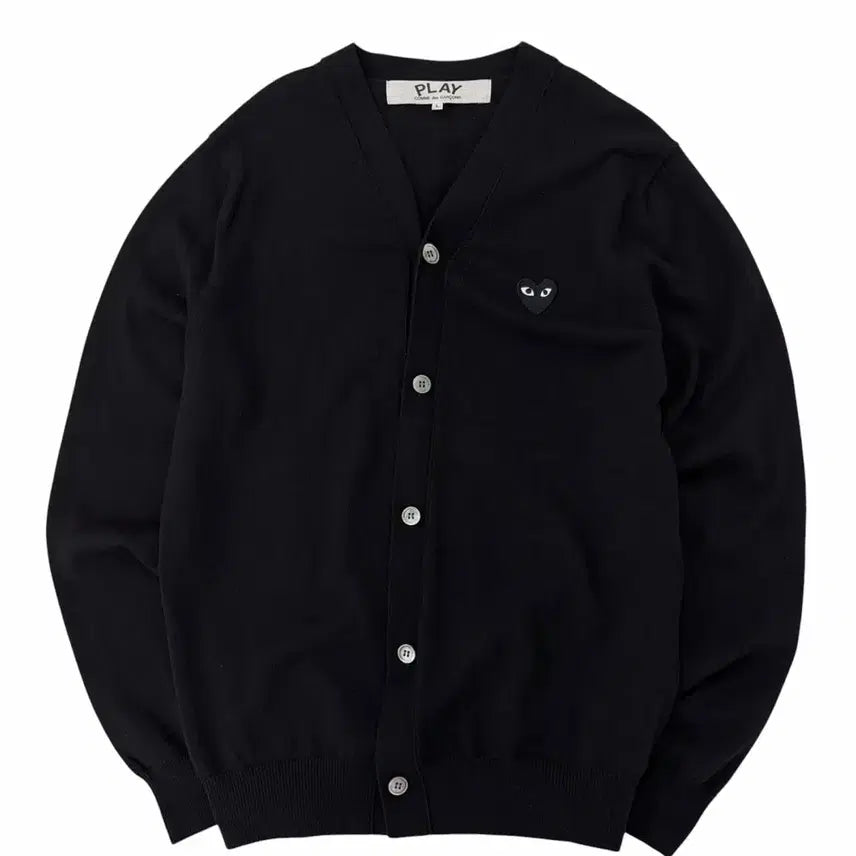 [BUNJANG] Comme des Garçons Wool Cardigan Black L / 꼼데가르송 울 가디건 블랙 (L)