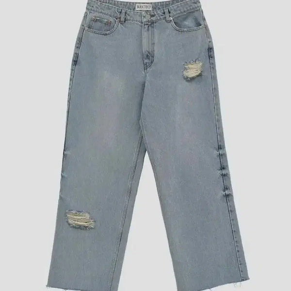 [BUNJANG] Recto Destroyed Denim Jeans / 렉토 디스트로이드 데님s