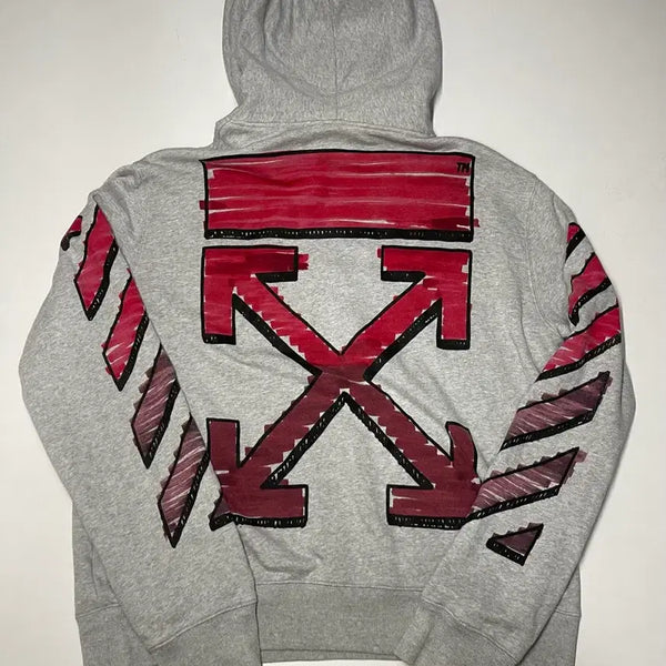 [BUNJANG] Off-White Marker Arrow Hoodie XL / [정품] 오프화이트 마커애로우 후드티 XL