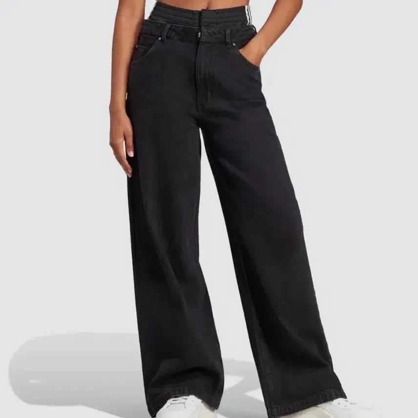 [BUNJANG] Adidas Ksenia Schneider Sagging Denim Pants / 25 아디다스 크세니아슈나이더 새깅 데님 팬츠