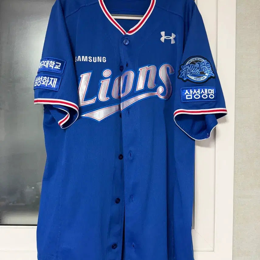 [BUNJANG] Samsung Lions Gu Ja-wook Game-Worn Jersey / 삼성라이온즈 맛살버전 실착유니폼 구자욱