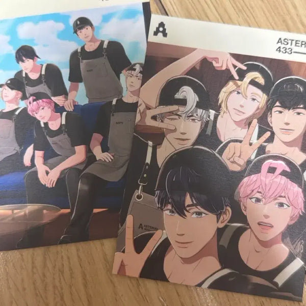 [BUNJANG] PLAVE Cafe Blend Postcard Bundle Set / 플레이브 십카페 원두 엽서