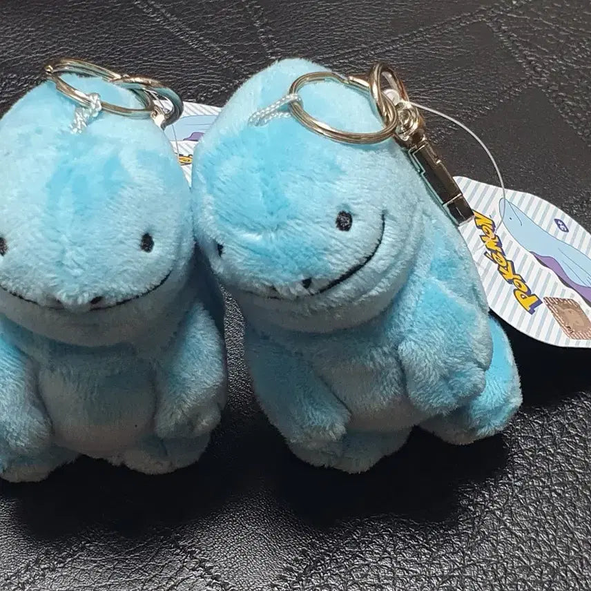 [BUNJANG] Pokemon Wooper Nuo Plush Keychain Blue 8cm / 포켓몬스터 물짱이 누오 인형 키링 푸른색 8CM