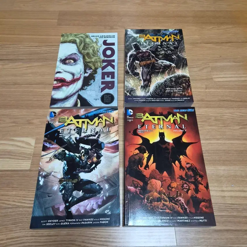 [BUNJANG] Batman Eternal Vol. 1-3 & Joker Bundle Set / 배트맨 이터널 1~3, 조커 일괄 판매