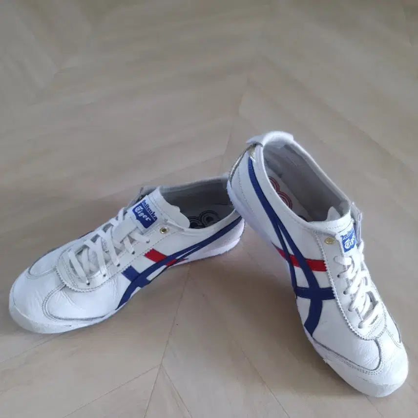[BUNJANG] Onitsuka Tiger Mexico 66 White/Blue Size 250 / N 오니츠카타이거  (최상급)  멕시코 66 화이트/블루 250
