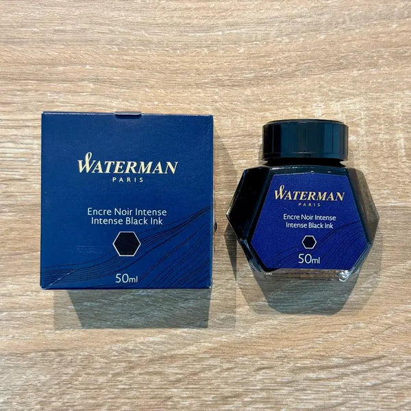 [BUNJANG] Waterman Black Bottle Ink 50ml / 워터맨 블랙 병잉크 50ml