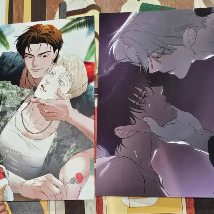 [BUNJANG] Code Name Anastasia Cafe Han Jakka Special Edition A4 Poster / 모펀 코드네임아나스타샤 카페 한작가님 특전 포스터(a4사이즈)코드아나
