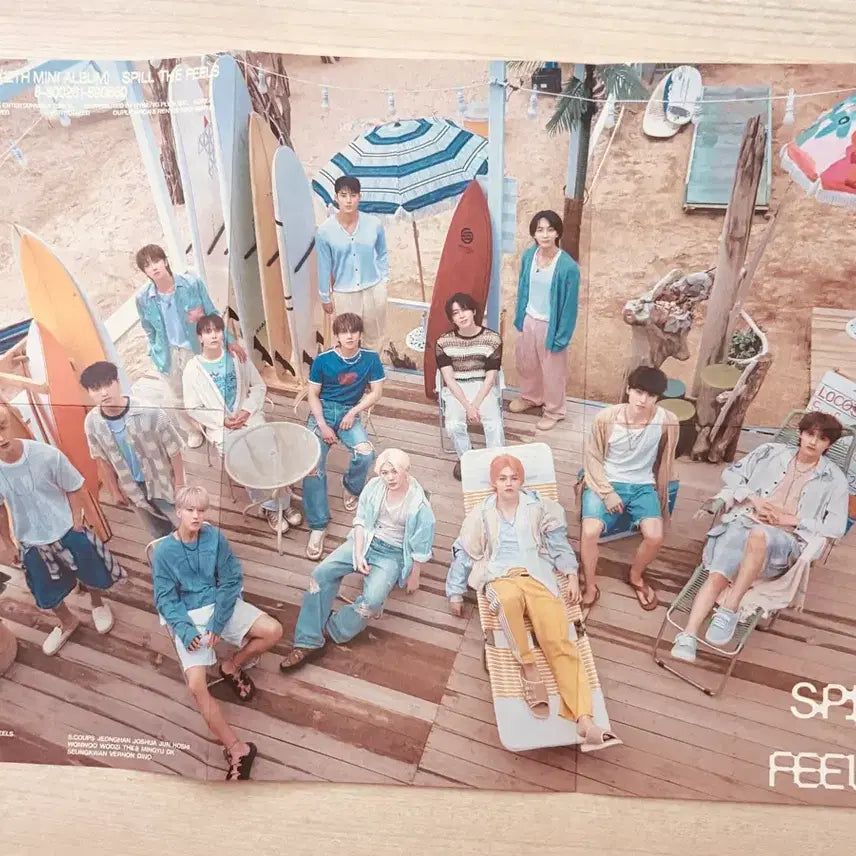 [BUNJANG] SEVENTEEN Spill the Feels Poster / 세븐틴 Spill the feels 포스터