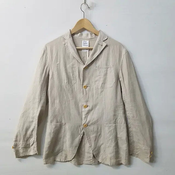 [BUNJANG] Violet Buffalo Wallows 100% Linen Jacket / Violet Buffalo Wallows 린넨 100% 자켓