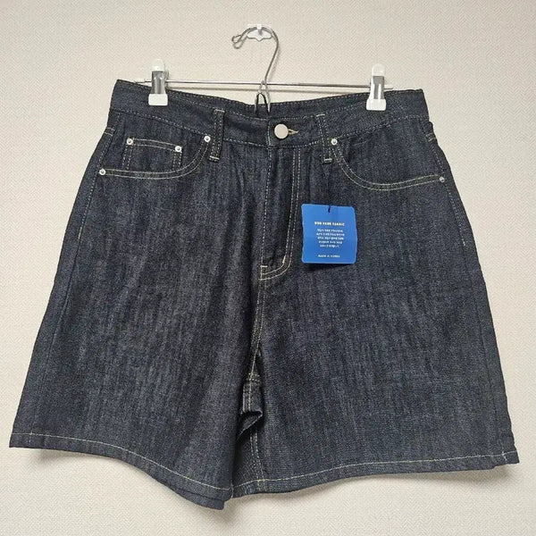 [BUNJANG] Raw Denim Shorts / 생지데님반바지