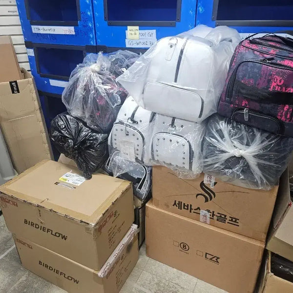 [BUNJANG] Buddyflow & Crazy Golf Boston Bag Bundle (10 pcs) / 골프 보스톤백 10개 일괄 판매