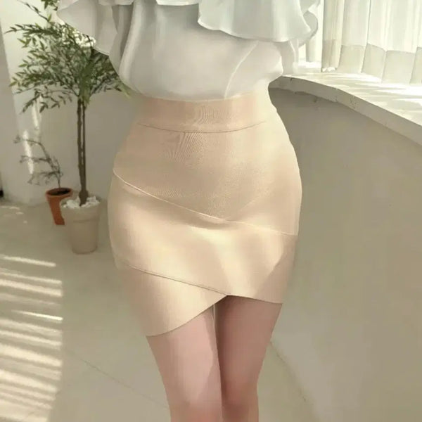 [BUNJANG] Mini Tulip Skirt / 미니 튤립 스커트