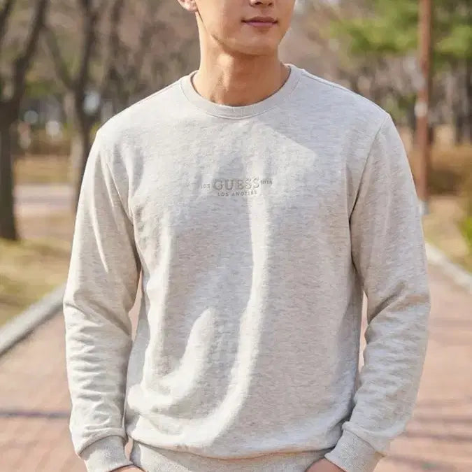 [BUNJANG] Guess Sweatshirt Grey XXL / 게스 맨투맨 그레이