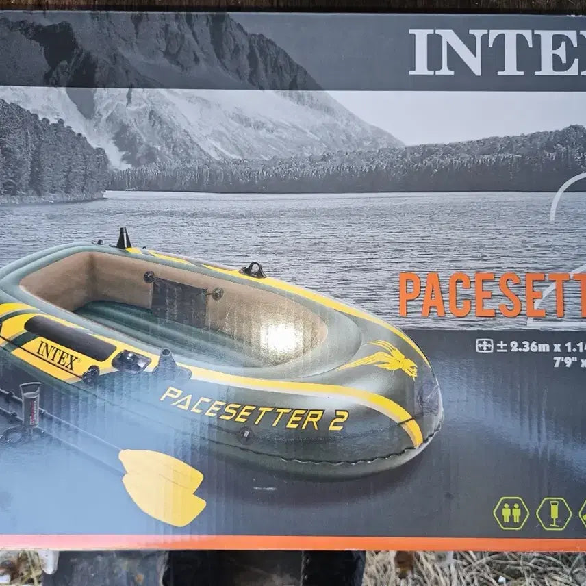 [BUNJANG] Intex Faste Set 2 Pool Boat / 새상품 /  인텍스 페이스세터2 물놀이용 보트